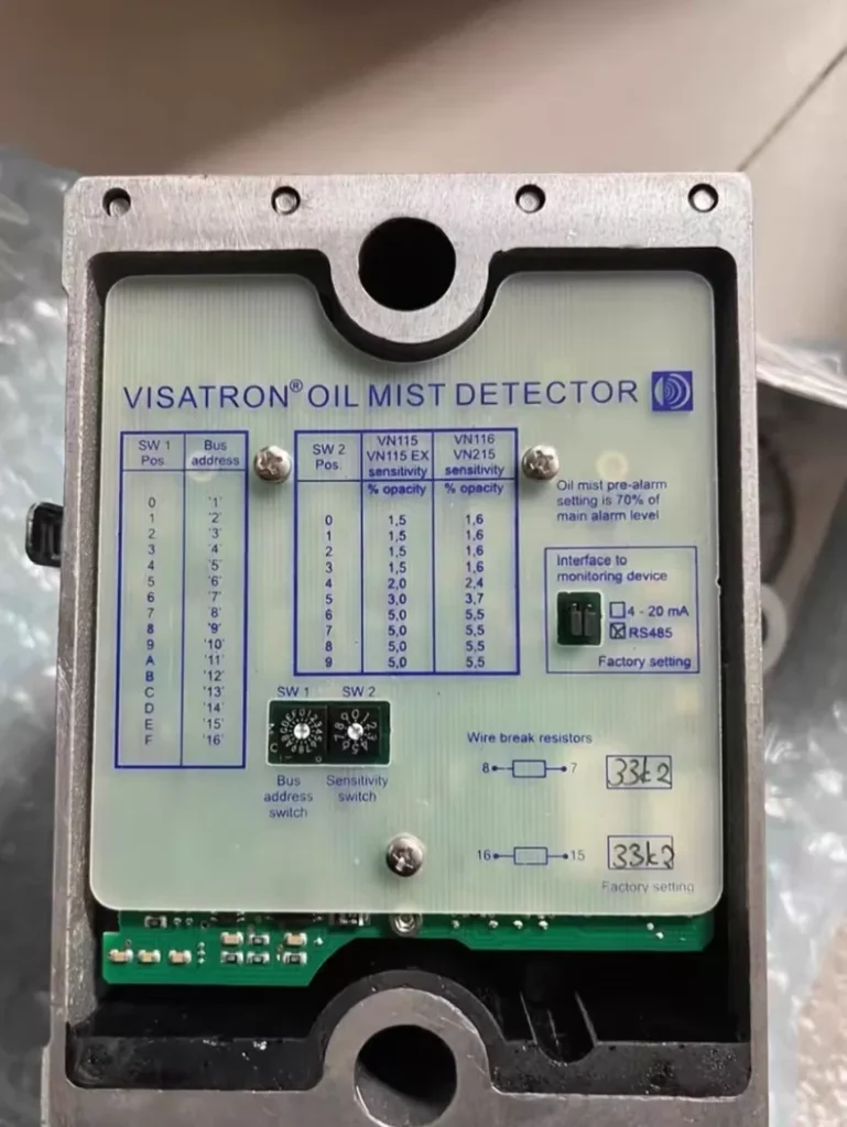 VISATRON Oil Mist Detector OIL MIST DETECTOR
