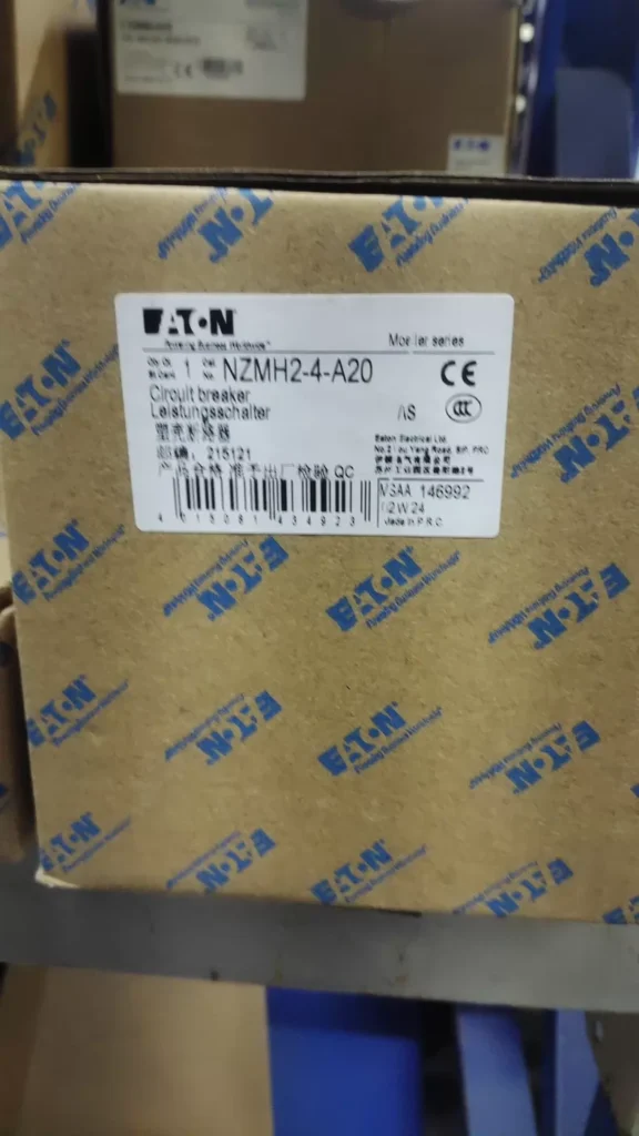 Eaton Circuit Breaker NZMH2-4-A20