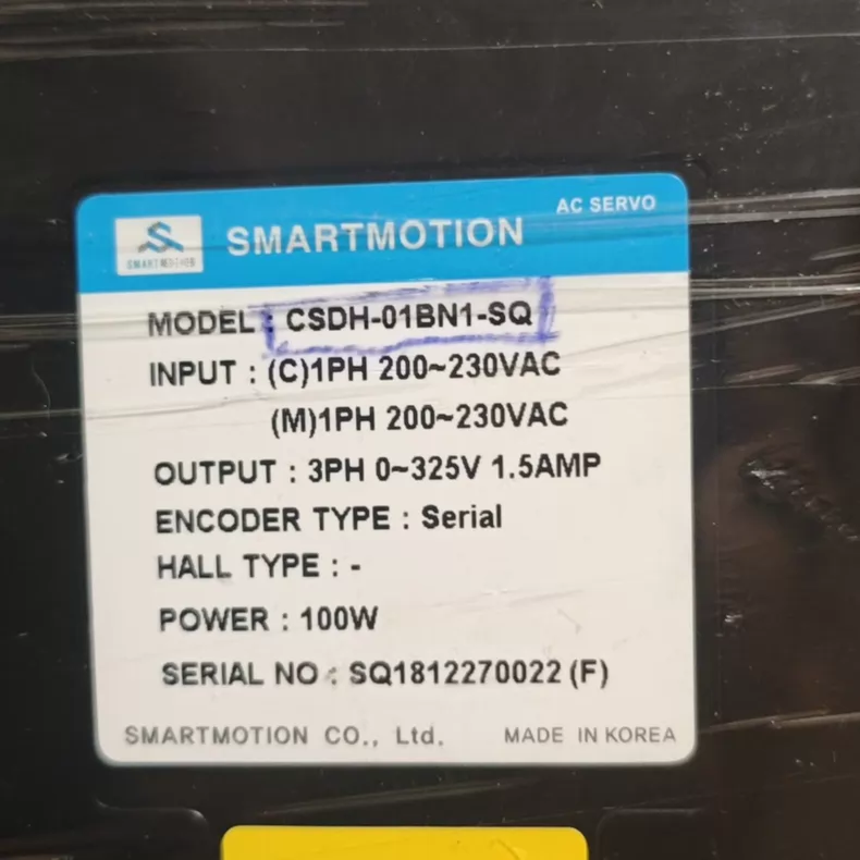 SMARTMOTION Servo Drive CSDH-01BN1-SQ thumbnail
