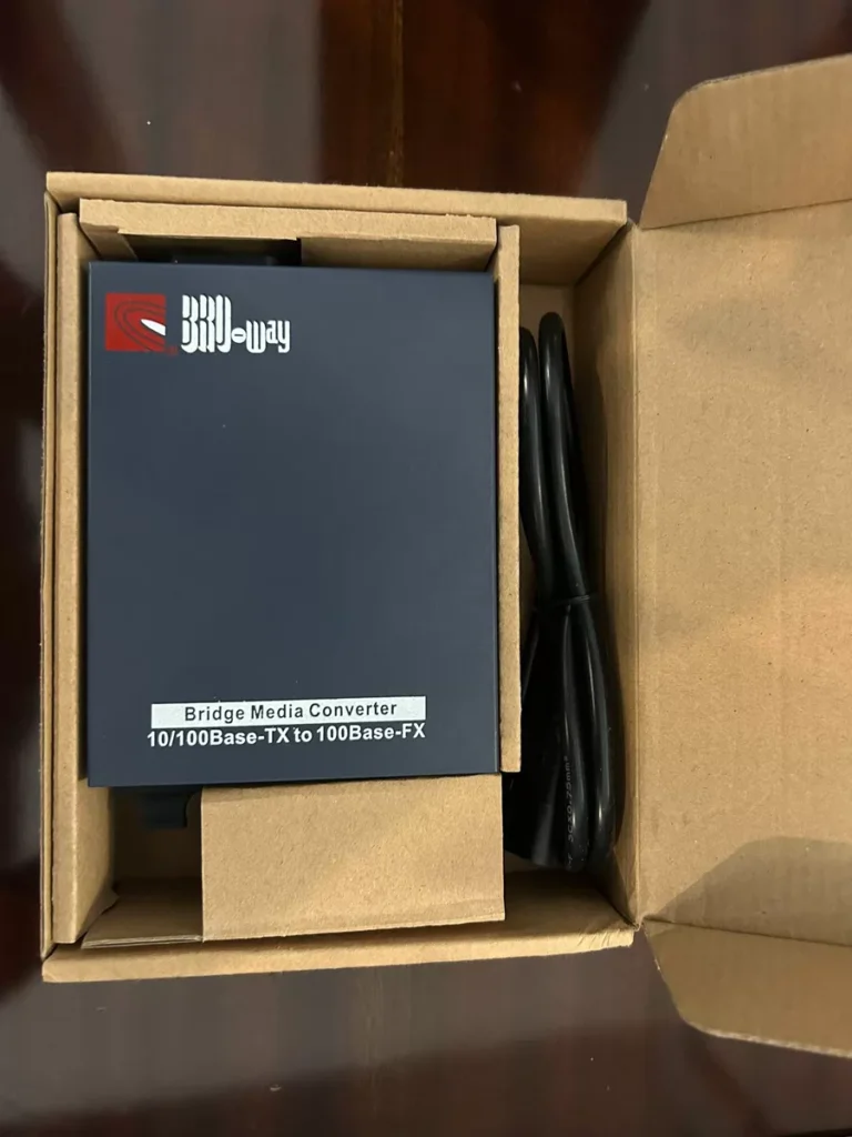 Bro-Way Fiber Media Converter BR-C107SC.S20I