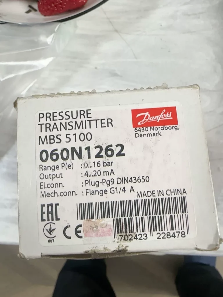 Danfoss Pressure Transmitter MBS5100 060N1262