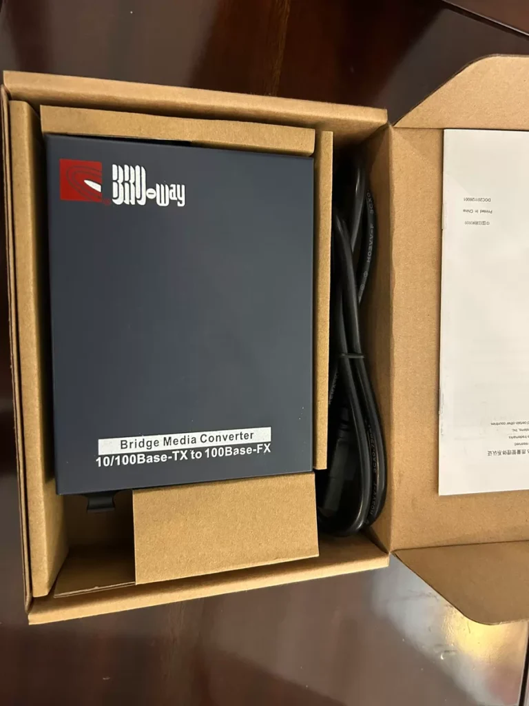 Bro-Way Fiber Media Converter BR-C107SCI thumbnail