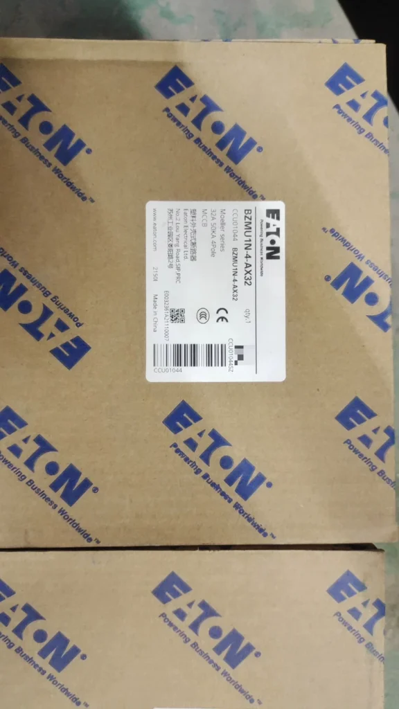 Eaton Circuit Breaker BZMU1N-4-AX32 thumbnail