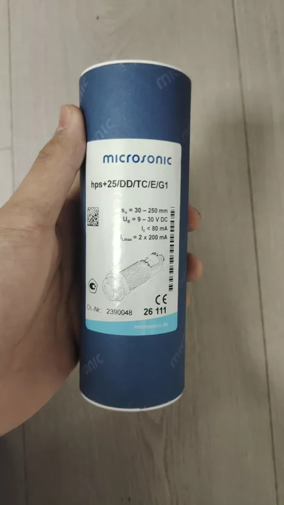 Microsonic Sensor hps+25/DD/TC/E/G1