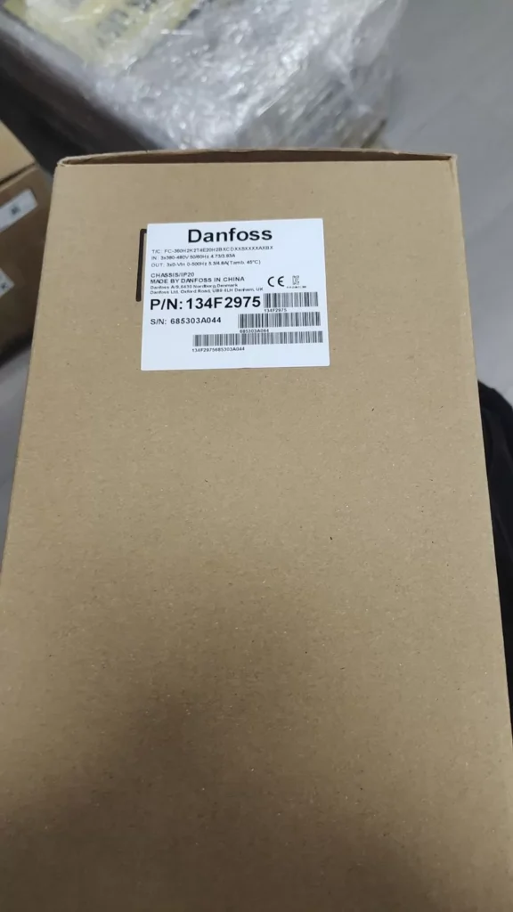 Danfoss Variable Frequency Drive FC-360H2K2T4E20H2BXCDXXSXXXXAXBX thumbnail