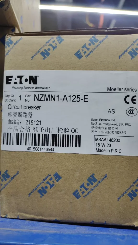 Eaton Circuit Breaker NZMN1-A125-E