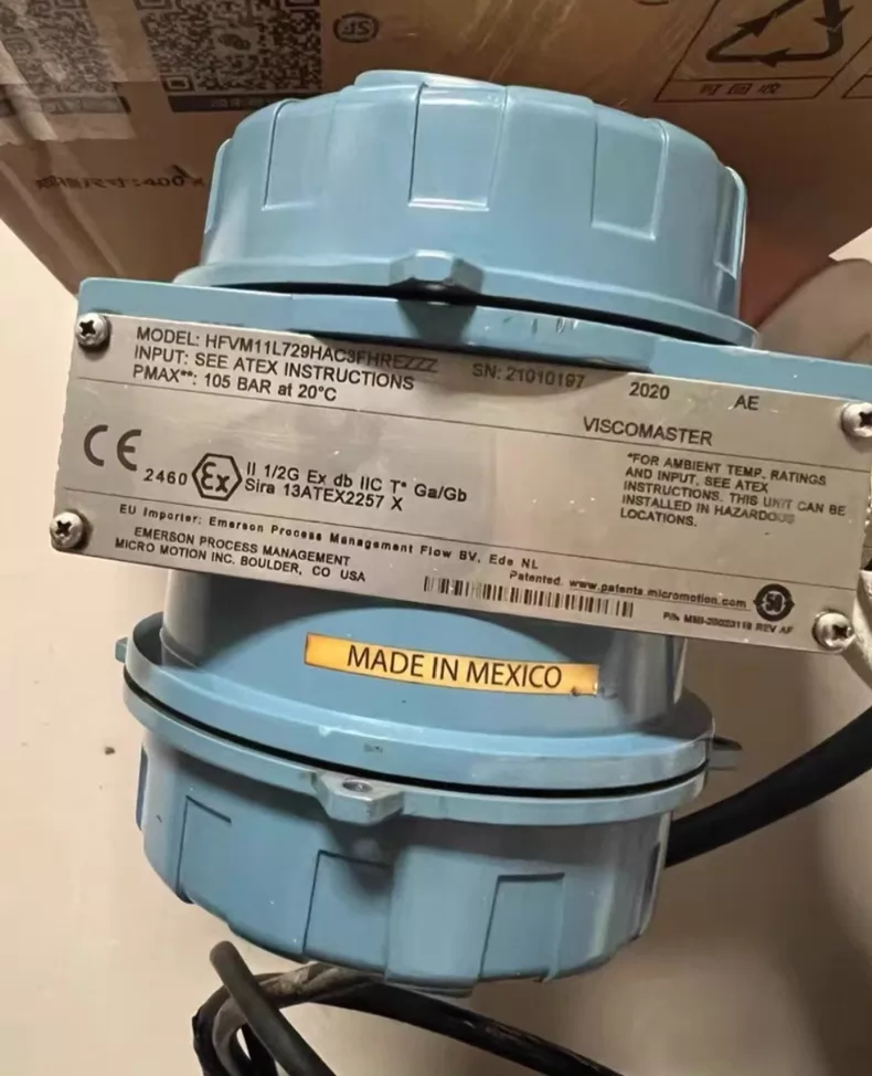 Emerson Tuning Fork Density Meter HFVMP117L29HAC3FHRZZZ