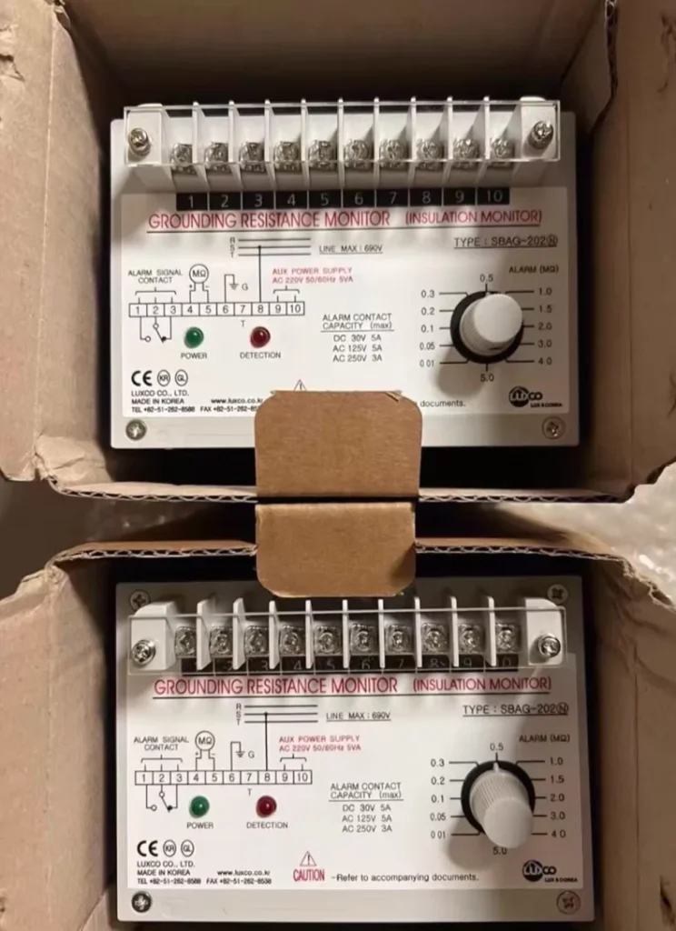 LUXCO Ground Resistance Monitor SBAG-202N thumbnail