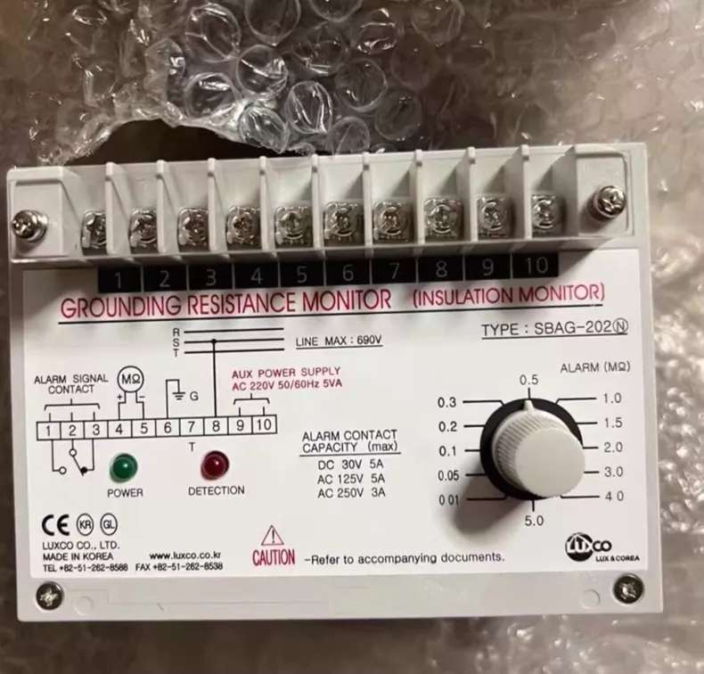 LUXCO Ground Resistance Monitor SBAG-202N thumbnail