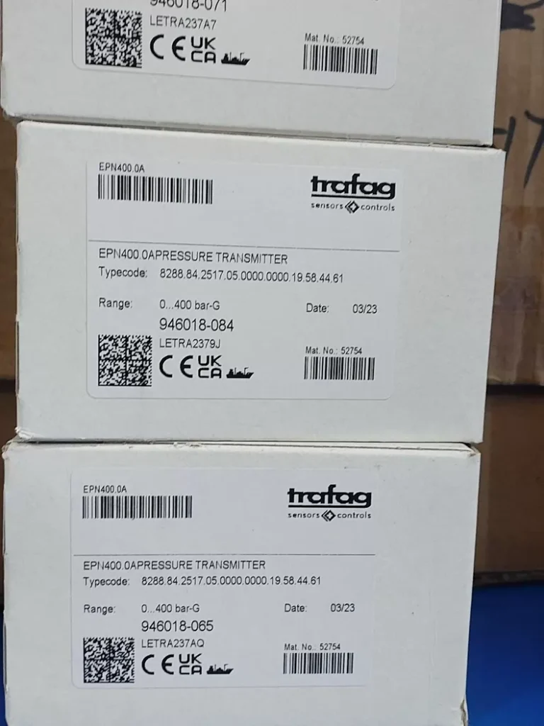 Trafag Pressure Transmitter 400.0A Typecode 8288.84.2517.05.0000.0000.19.58.44.61