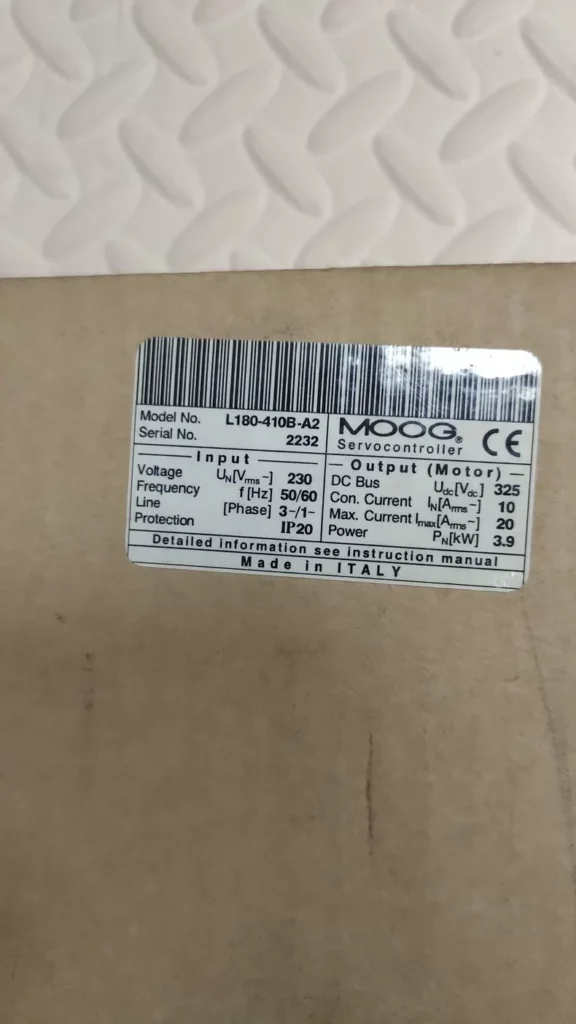 MOOG Controller L180-410B-A2