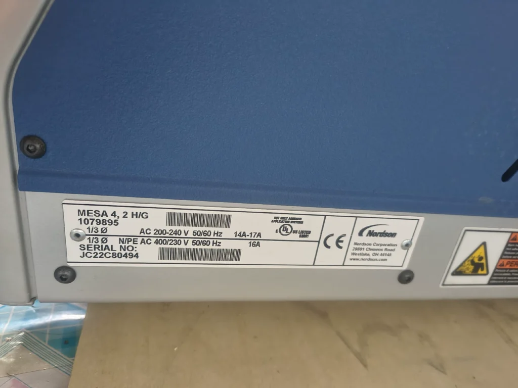 Nordson Hot Melt Adhesive Melter MESA 4, 2 H/G thumbnail
