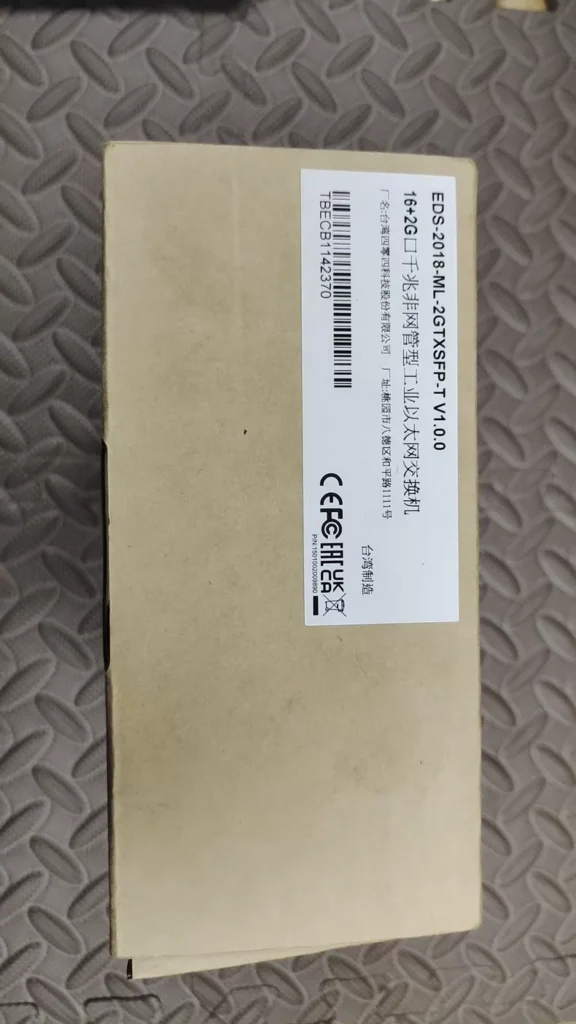 Moxa Industrial Ethernet Switch EDS-2018-ML-2GTXSFP-T V1.0.0