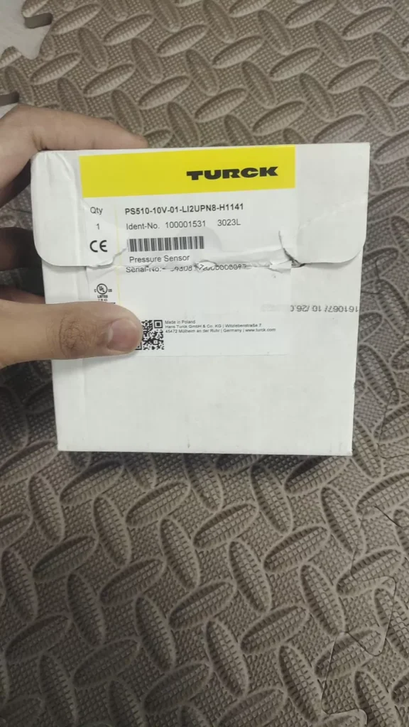 Turck Pressure Sensor PS510-10V-01-LI2UPN8-H1141