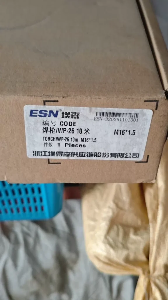 ESN Welding Torch WP-26 10M M16*1.5 thumbnail