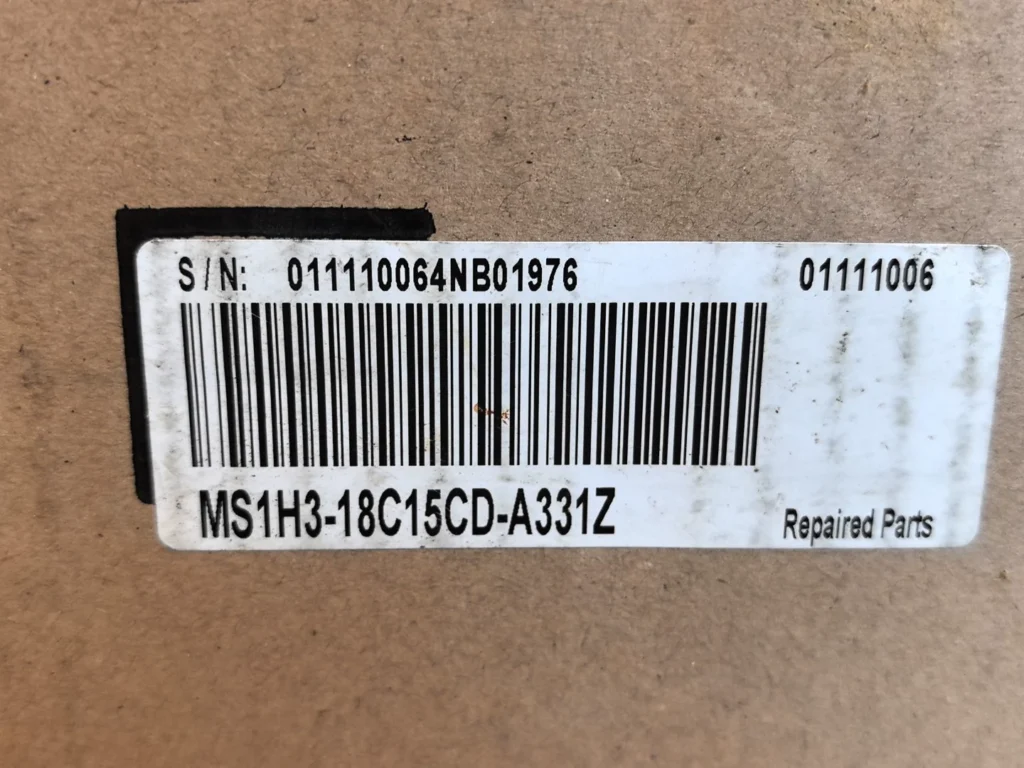 Inovance Servo Motor MS1H3-18C15CD-A331Z thumbnail