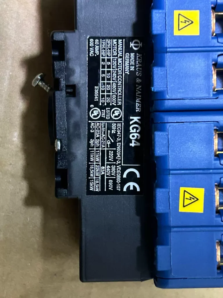 Kraus & Naimer Isolation Switch KG64 T106 thumbnail