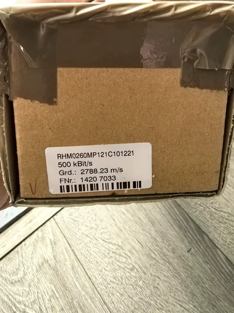 Temposonics Linear Position Sensor RHM0260MP121C101221 thumbnail