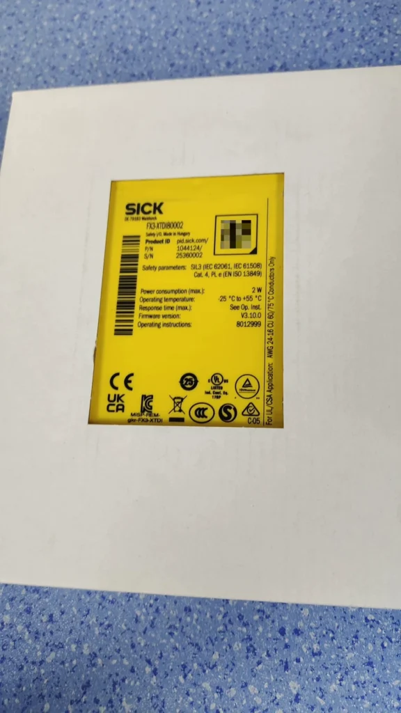 SICK Safety Relay FX3-XTDI80002 thumbnail