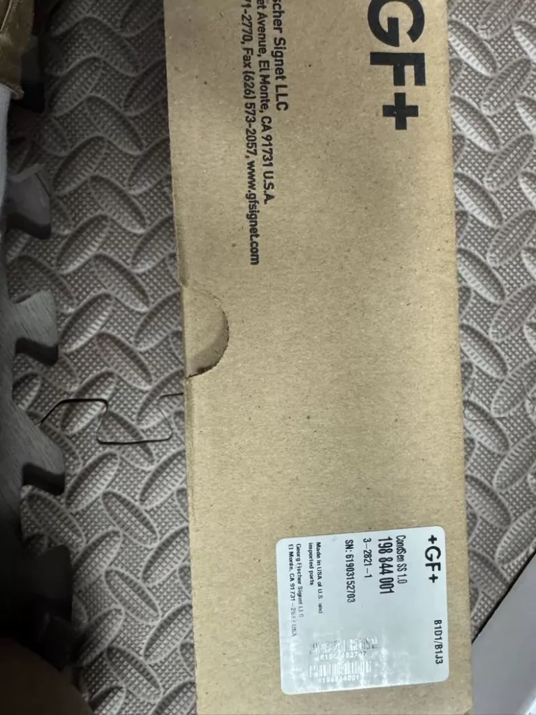 GF Signet Conductivity Sensor 198844001