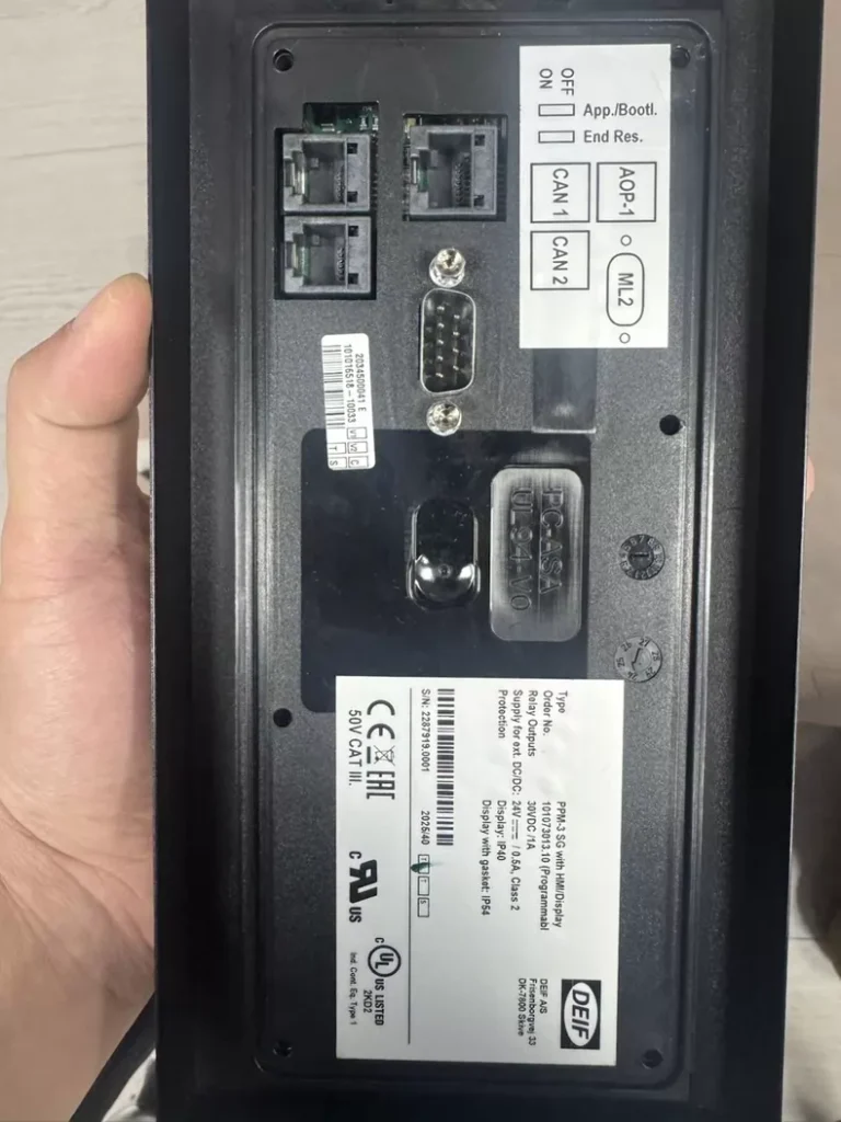 DEIF Protection and Paralleling Unit PPU-3-SG thumbnail