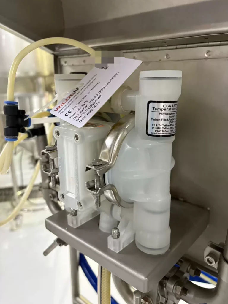 WILDEN Pneumatic Diaphragm Pump P.025/PZPP/TNL/TF/PTV thumbnail