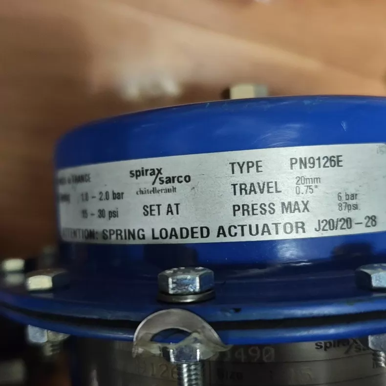 Spirax Sarco Control Valve KE73PTSUSJKS10 thumbnail