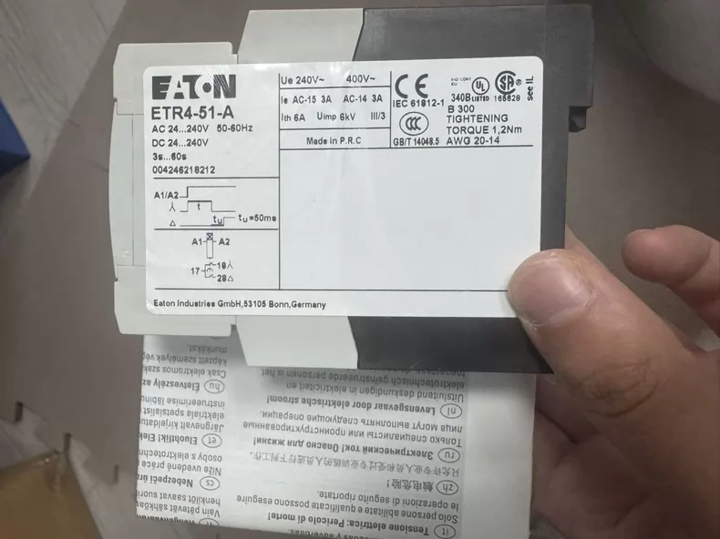 Eaton Relay ETR4-51-A(XTTR6A60S51B) thumbnail