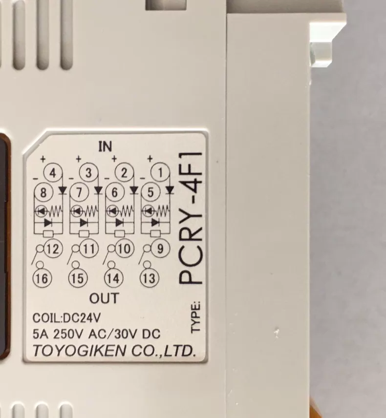 Toyo Giken Relay PCRY-4F1 thumbnail