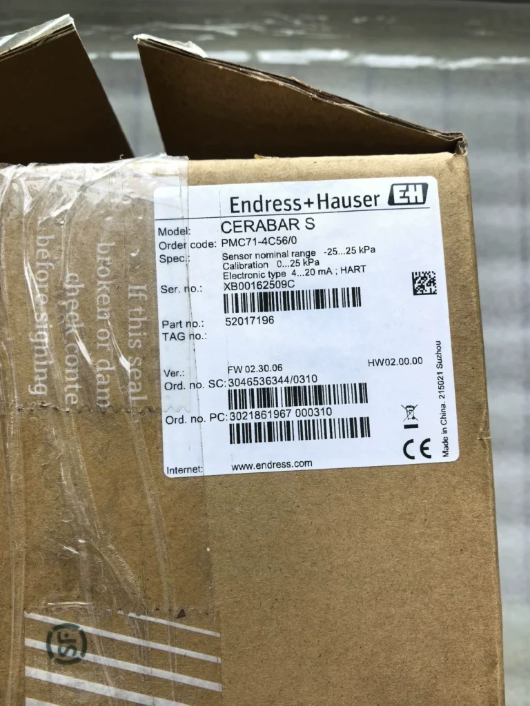 Endress+Hauser Pressure Transmitter PMC71-4C56/0 thumbnail