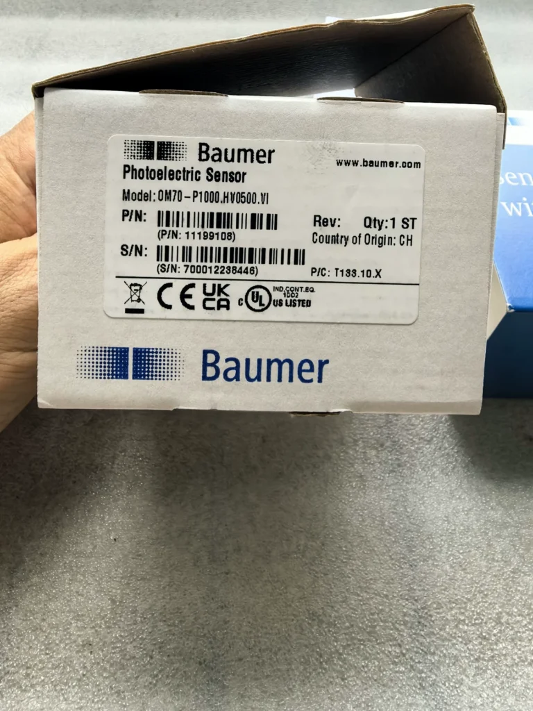Baumer Laser Distance Sensor OM70-P1000.HV0500.VI thumbnail