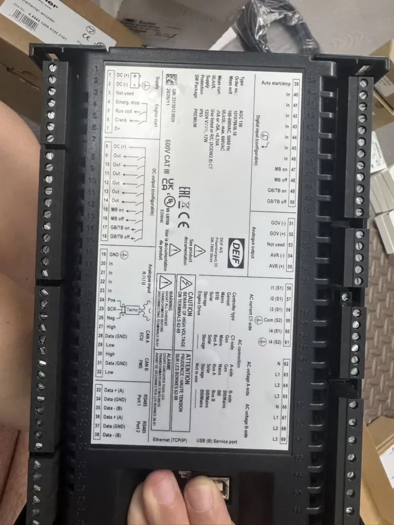 DEIF Controller AGC150 thumbnail