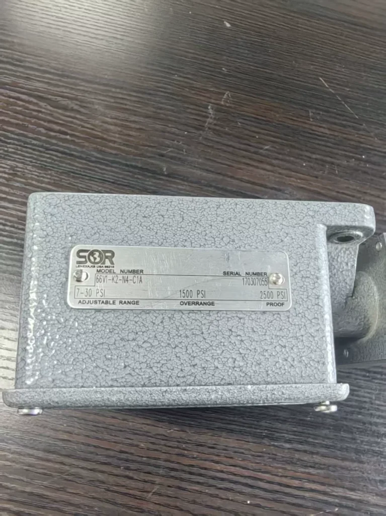 SOR Pressure Switch 66V1-K2-N4-C1A