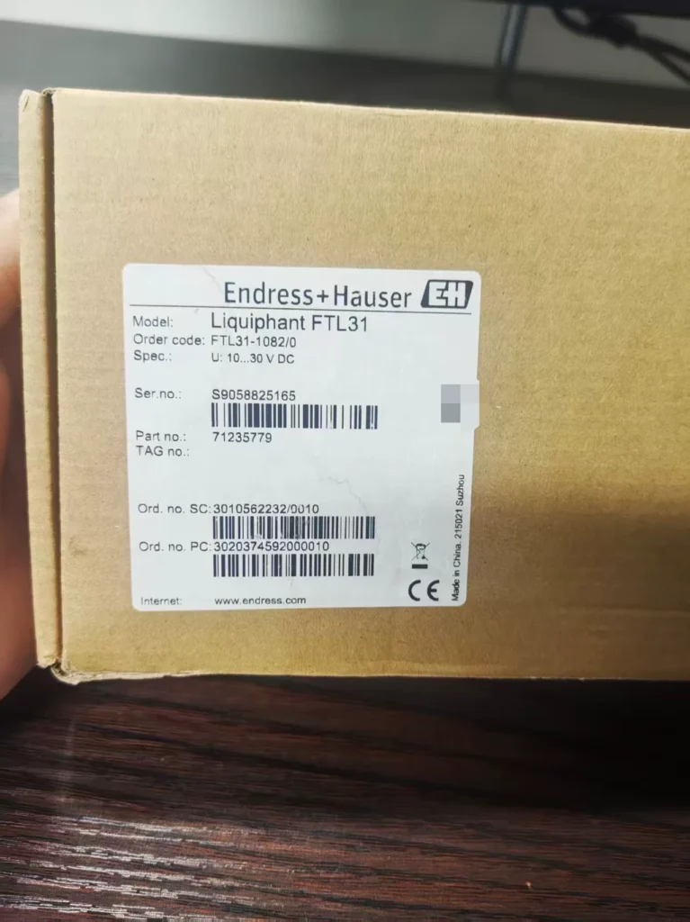 Endress+Hauser Level Switch FTL31-1082/0