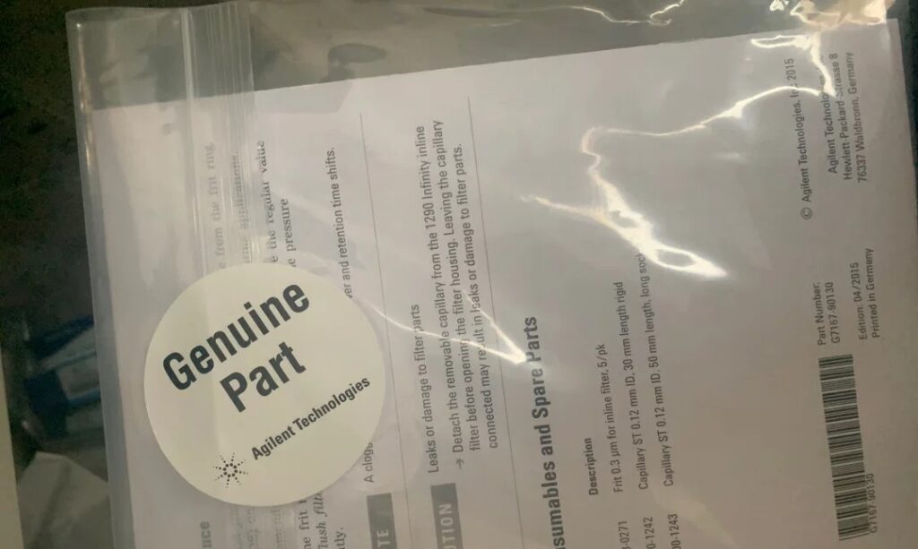 Agilent Inline Filter 5067-6189 thumbnail