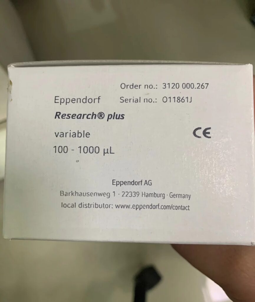 Eppendorf Pipette Research plus 100-1000 uL thumbnail