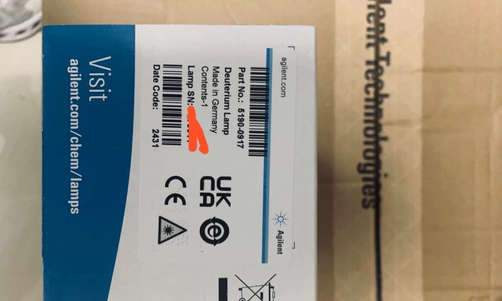 Agilent Deuterium Lamp 5190-0917