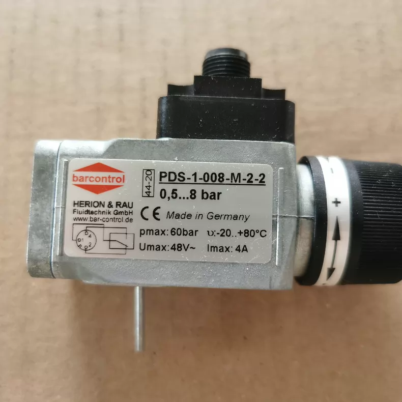 Barcontrol Pressure Switch PDS-1-008-M-2-2