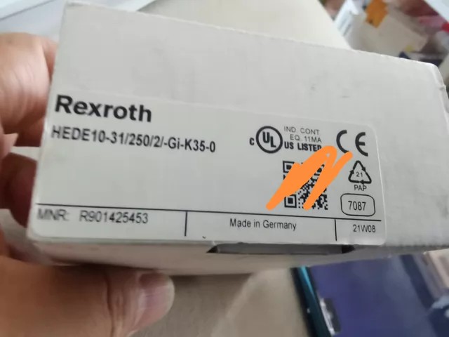 Bosch Rexroth Pressure Sensor HEDE10-31/250/2/-Gi-K35-0