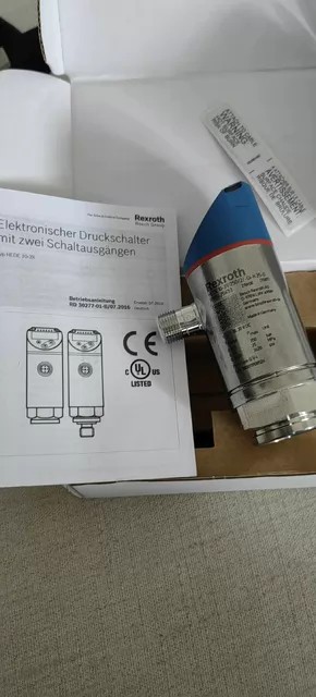 Bosch Rexroth Pressure Sensor HEDE10-31/250/2/-Gi-K35-0 thumbnail
