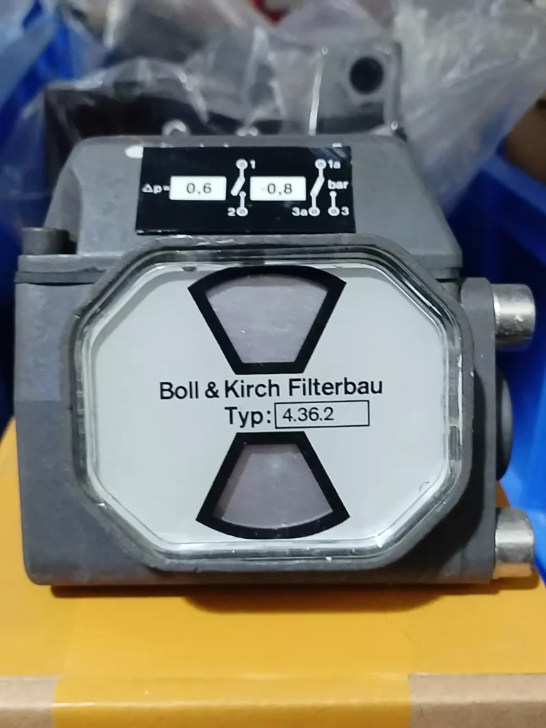 Boll & Kirch Filterbau 4.36.2 Differential Pressure Indicator