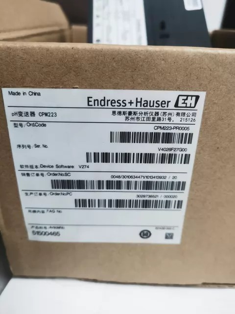 E+H Transmitter CPM223-PR0005