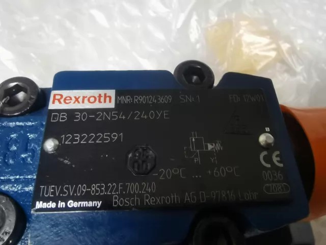 Rexroth Valve 30-2N54/240yE thumbnail