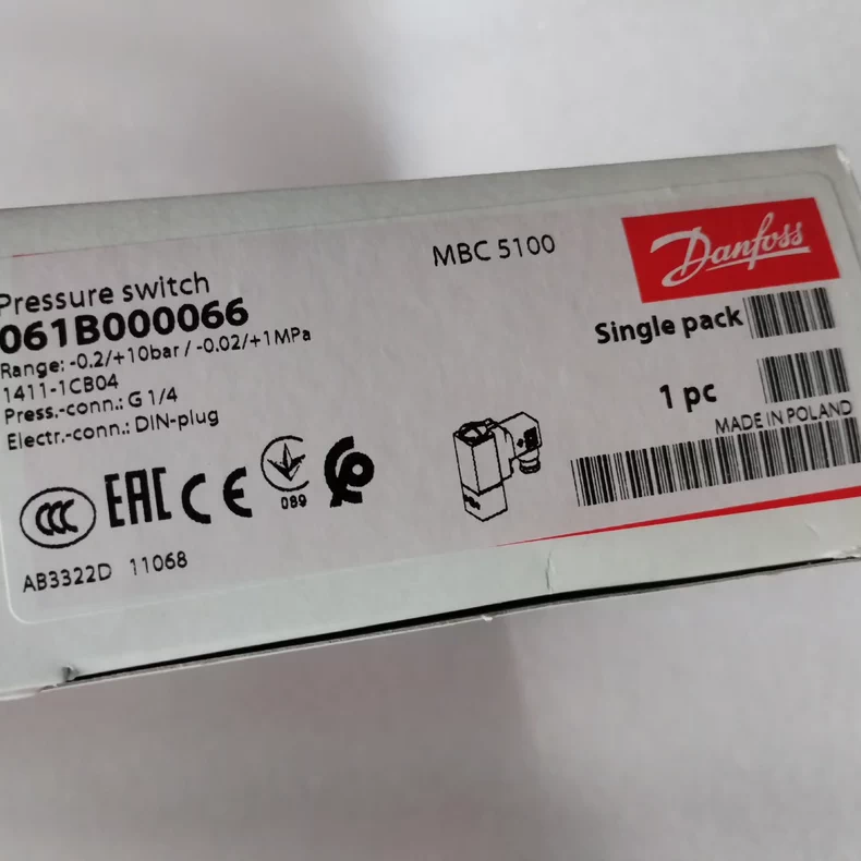 Danfoss Pressure Switch 061B000066