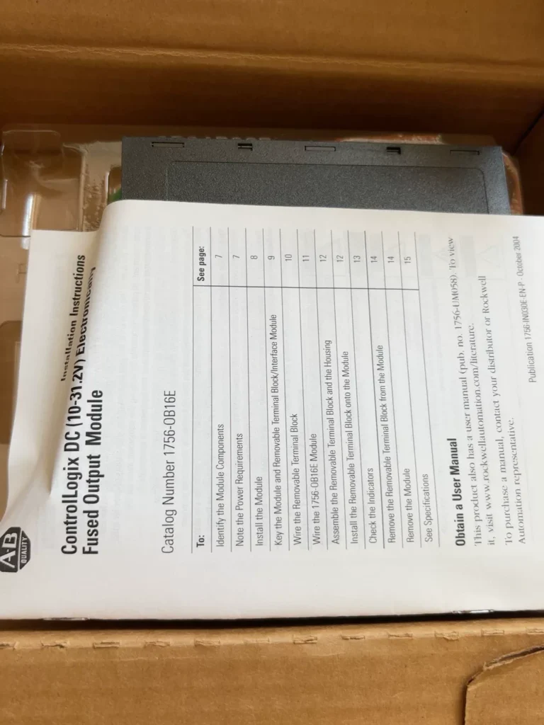 Allen-Bradley Output Module AB 1756-OB16E thumbnail