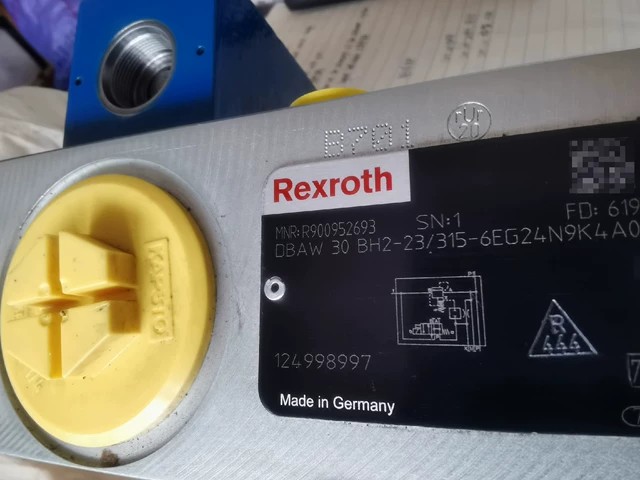 Rexroth Valve BH2-23/315-6EG24N9K4A08 thumbnail