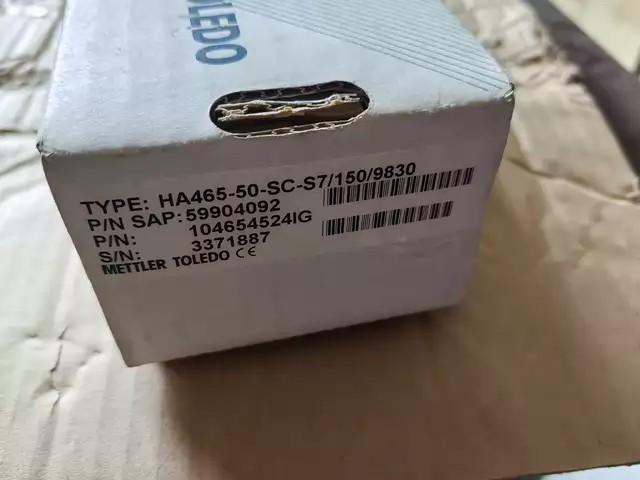 METTLER Electrode HA465-50-SC-S7/150/9830