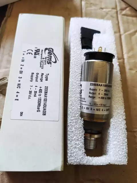 GEMS Pressure Sensor 2200BAA1001A3UA008