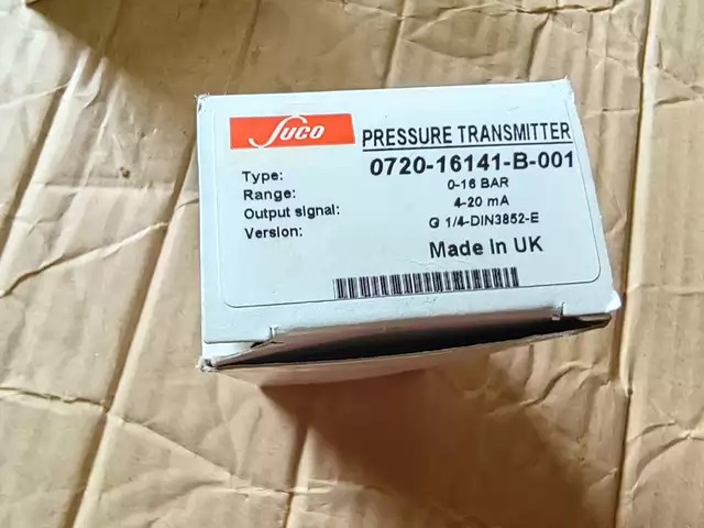 SUCO Pressure Sensor 0720-16141-B-001