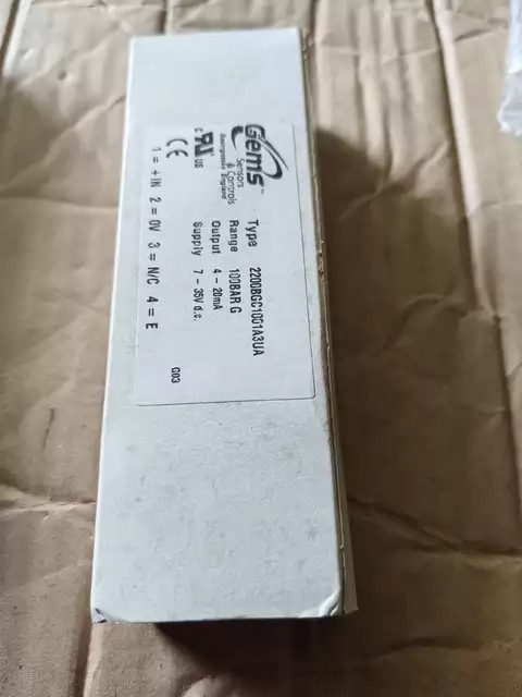 GEMS Pressure Sensor 2200BGC1001A3UA